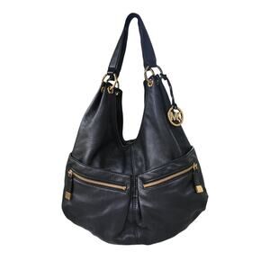 Michael Kors Layton Leather Large Hobo Bag